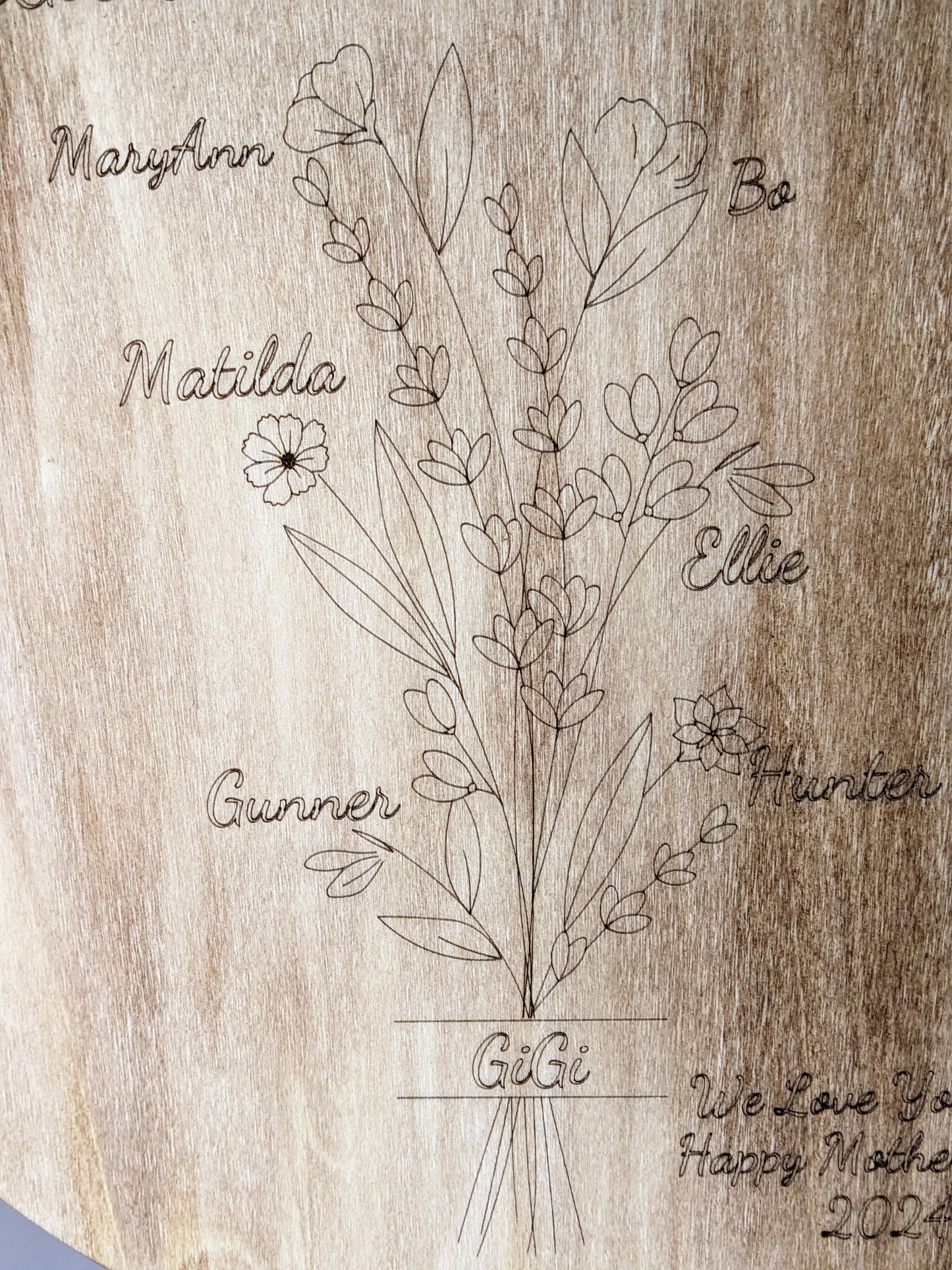 Mother's Day Bouquet Wall Hanger