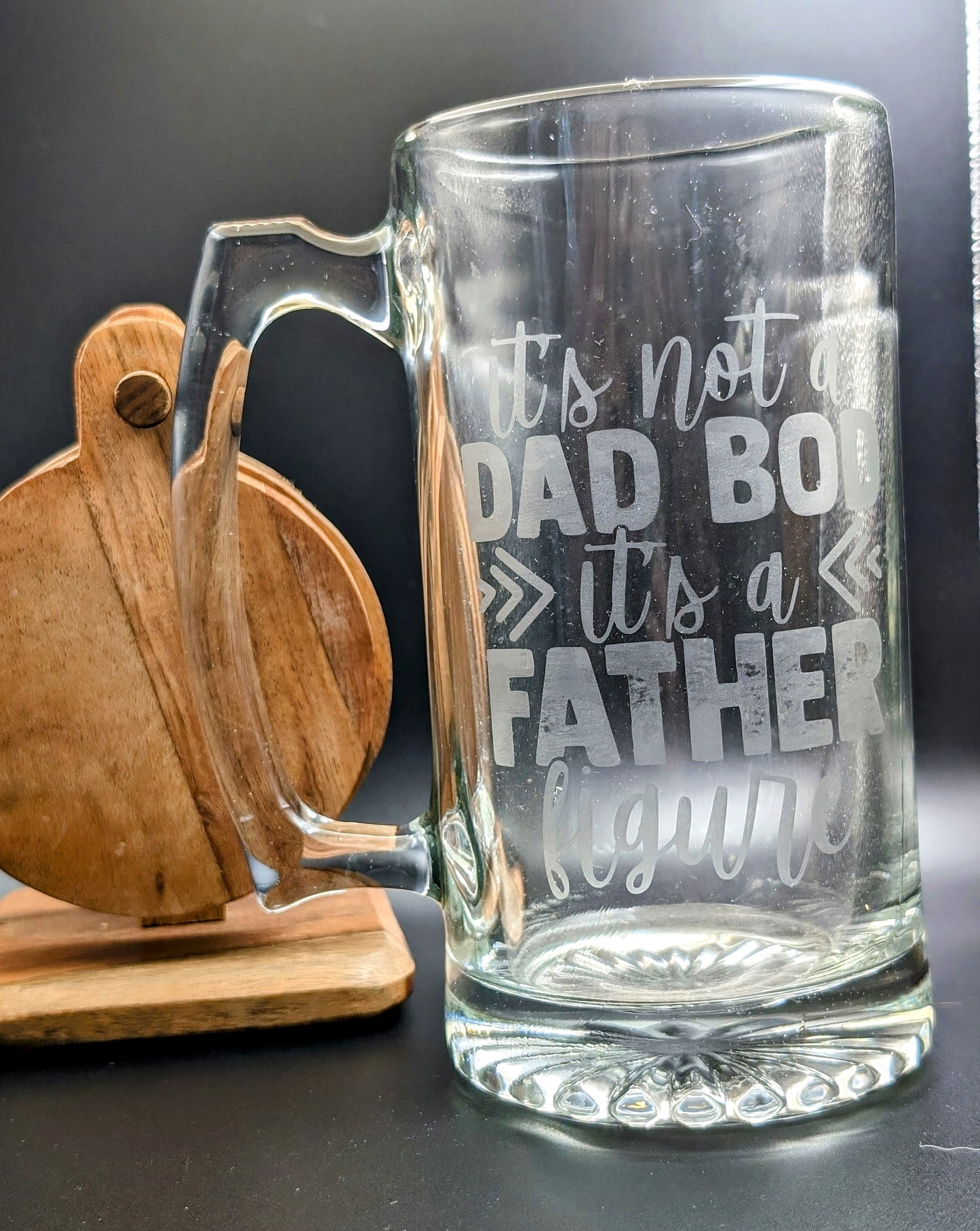 It's Not a Dad Bod, It's A Father Figure Beer Mug