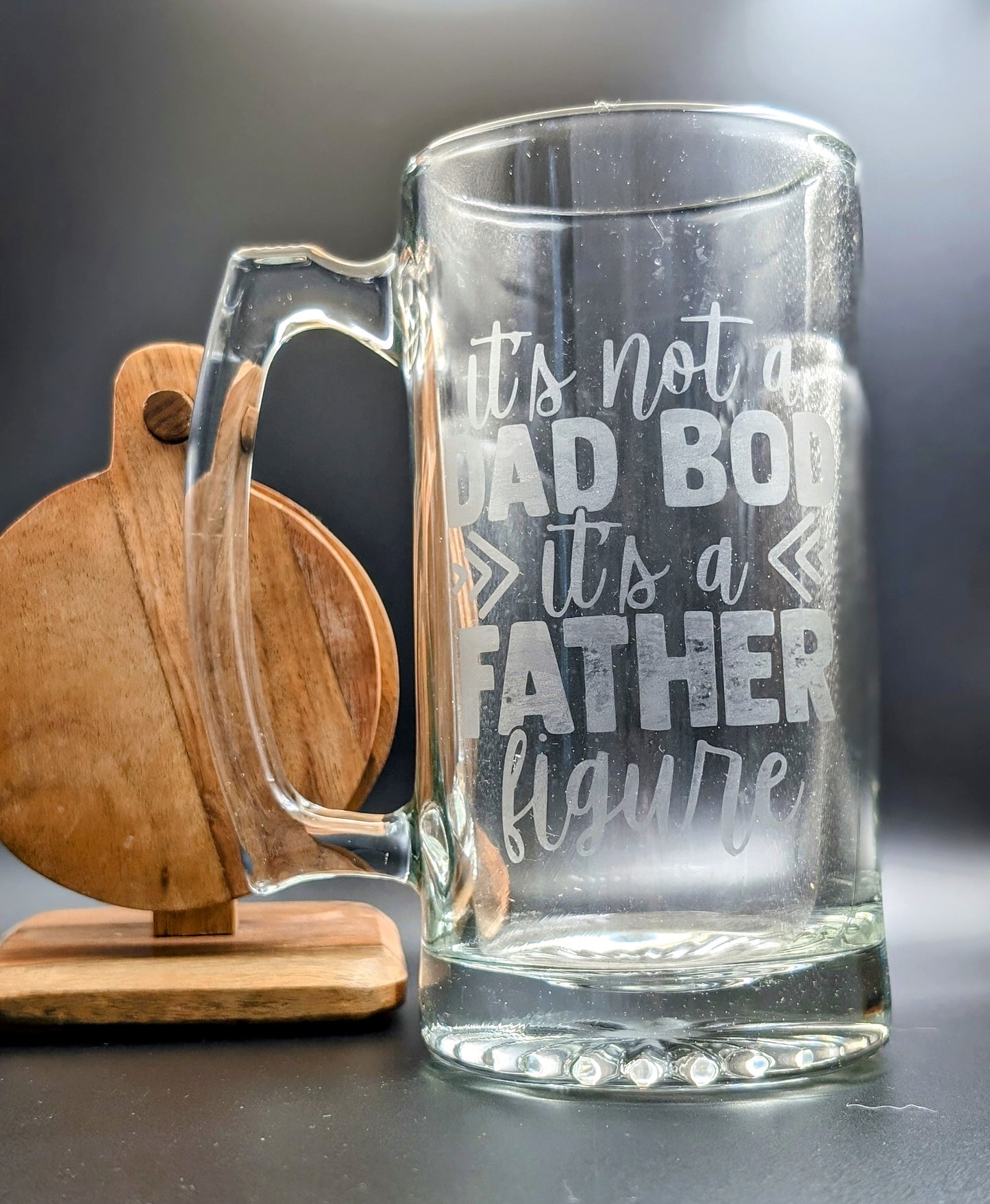 It's Not a Dad Bod, It's A Father Figure Beer Mug