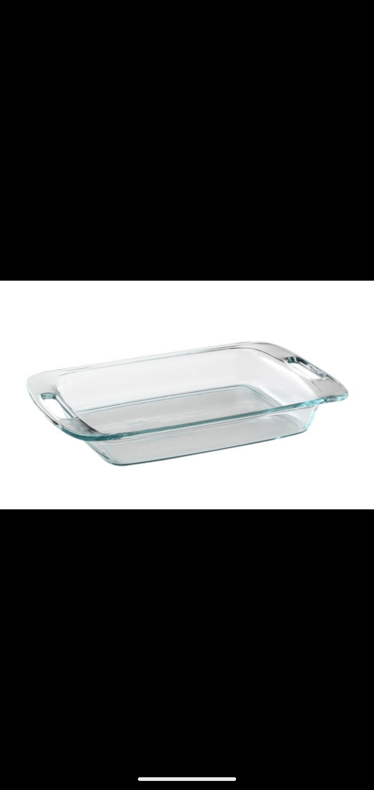 It Ain't Bunt It's Blackened Pyrex Casserole Dish