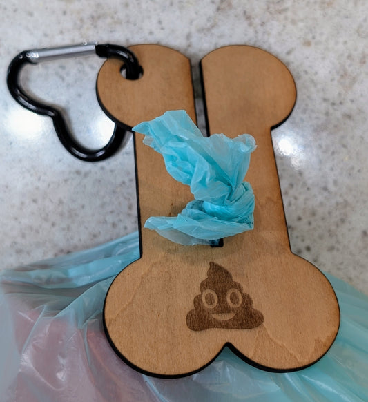 Poop Head Dog Poop Bag Holder