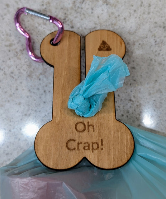 Oh Crap! Dog Poop Bag Holder