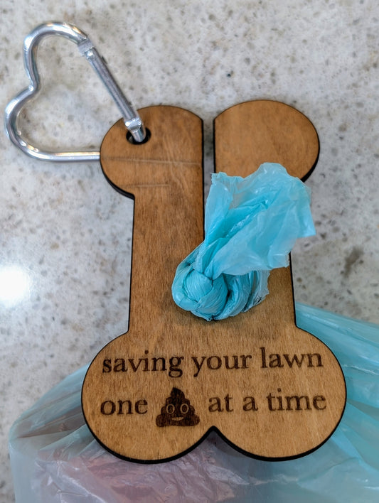 One Poop At A Time Dog Poop Bag Holder